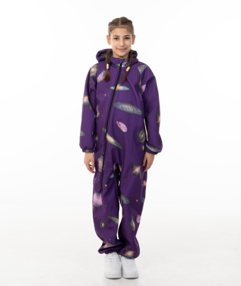 Thermal - Waterproof Softshell Overall Comfy Planets Jumpsuit